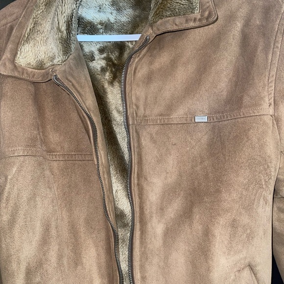 Tan Suede Jacket - Picture 4 of 5